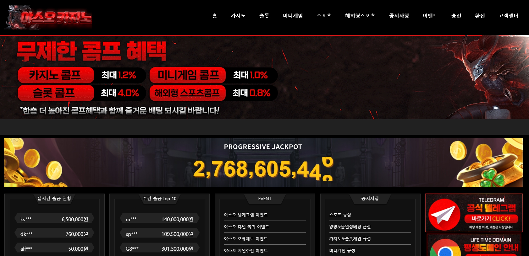 야스오카지노 먹튀 경고, 스포츠 당첨금 환전 차단